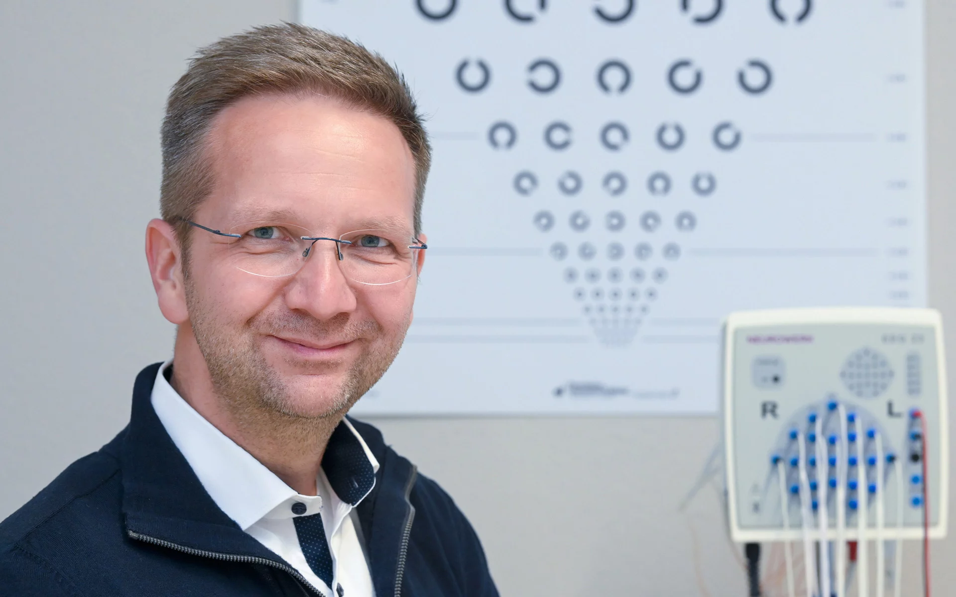 Dr. med. Oliver Tiedge – Neurologe, Pilot und Inhaber von NEUROmedical